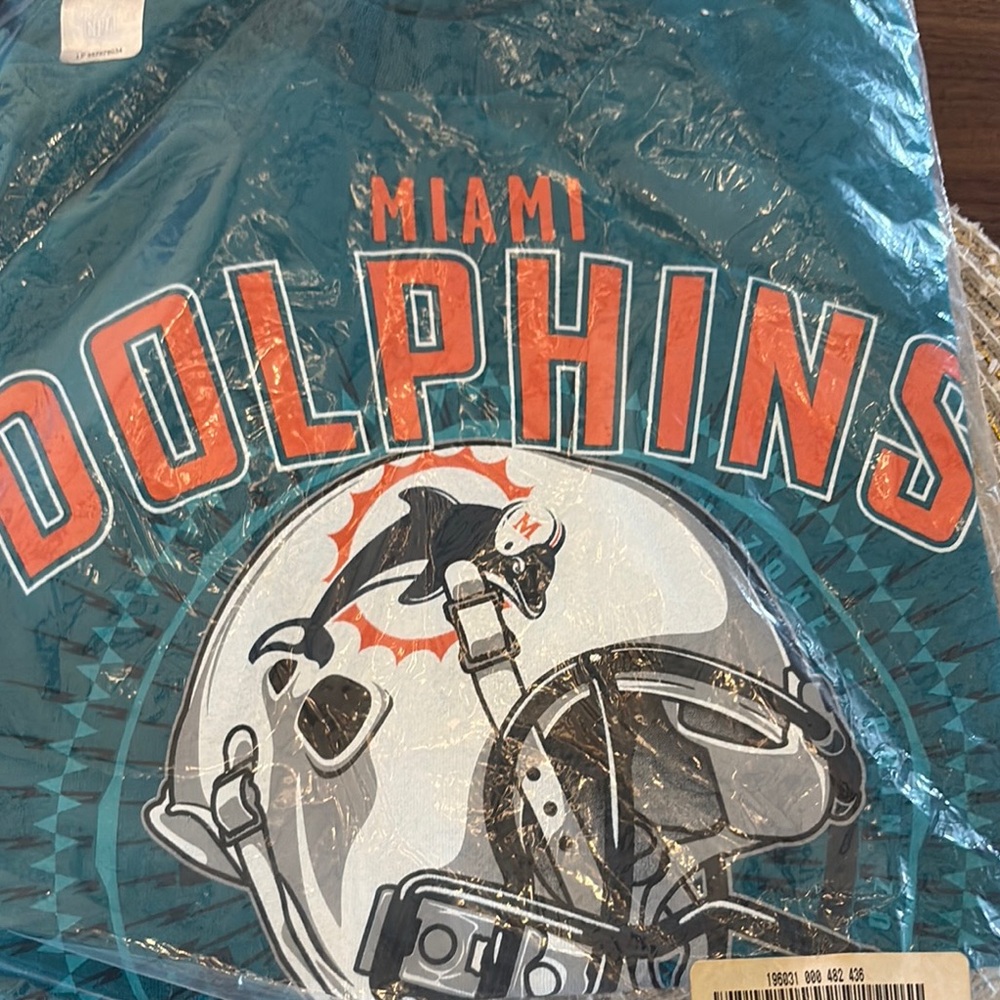 Miami Dolphins Teal NFL Short Sleeve Tee